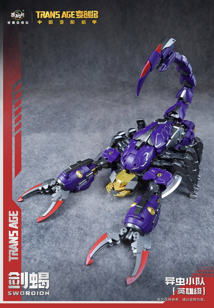 [PREORDER] Cang Toys TA-HCZ003 Transage Swordion - Bergion