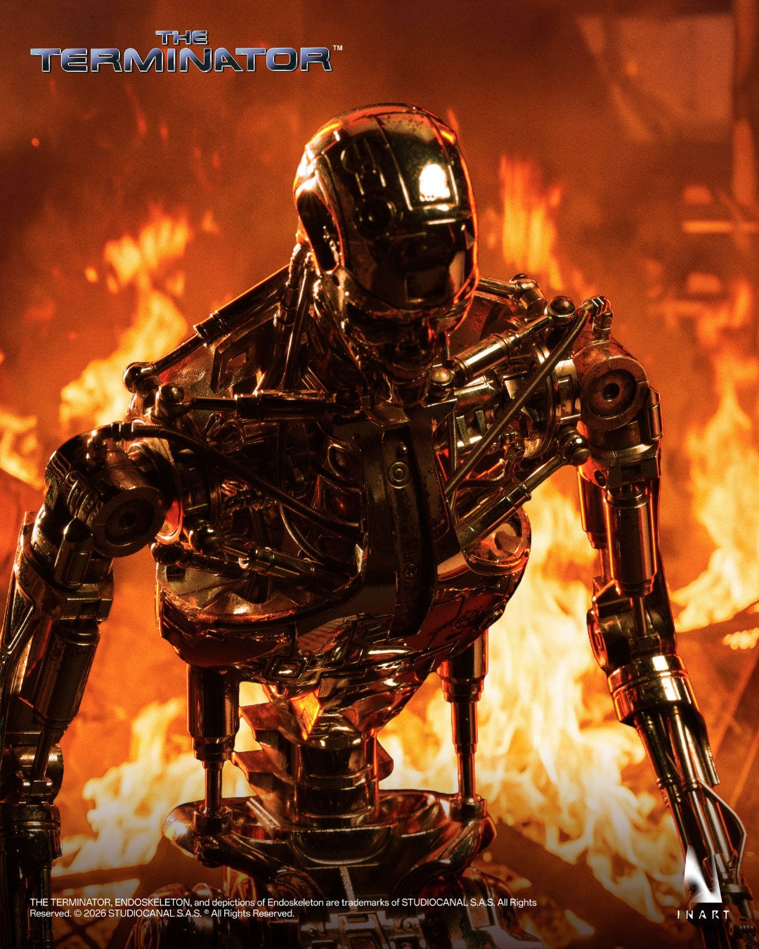 [PREORDER] INART T-800 Endoskeleton 1/6 Collectible Figure - The Terminator