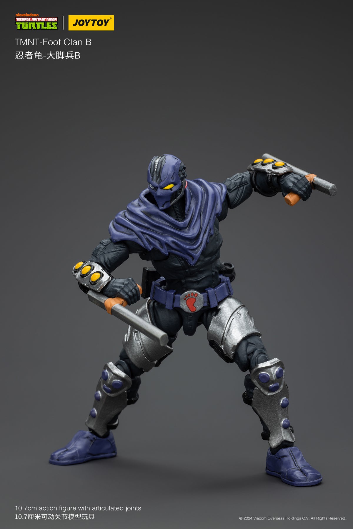 JoyToy TMNT Foot Clan Soldier B 1/18 Scale Figure