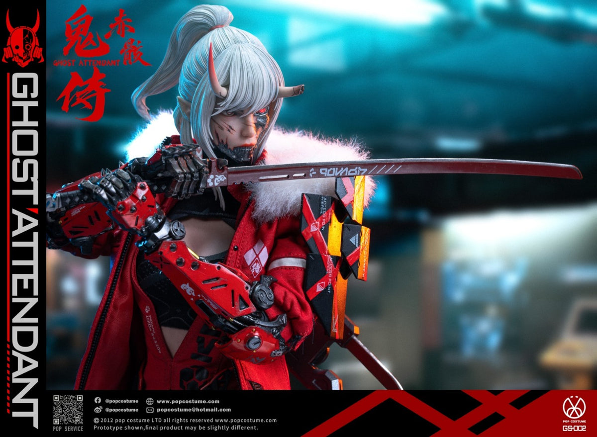 [PREORDER] POPCOSTUME GS-002 Ghost Attendant Red Remains 1/6 Action Figure