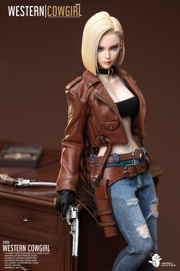 WEST. フィギュア Western Cowgirl 1/6 Scale Action Figure