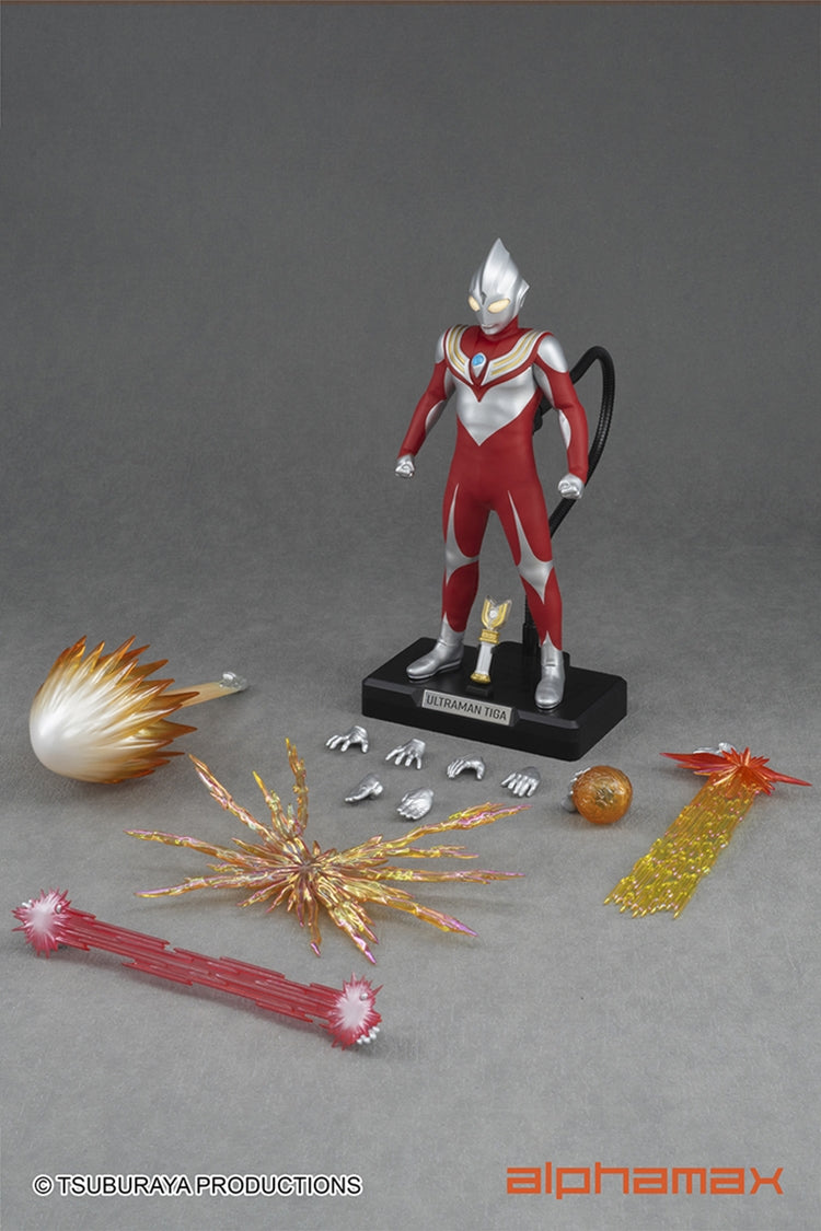 Alpha Max Man Alphamax Ultraman Tiga Power Type Action Figure