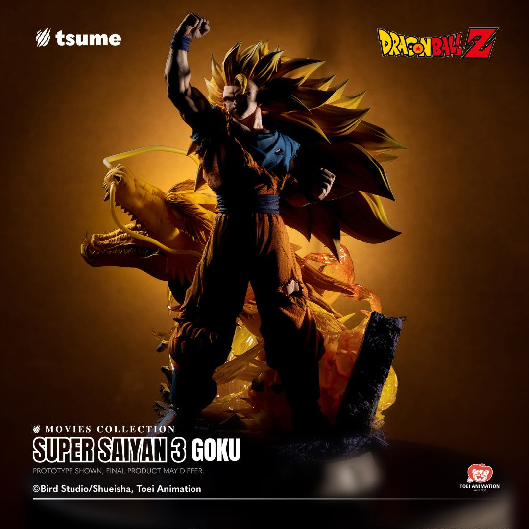 [PREORDER] Tsume Movies Collection Super Saiyan 3 Goku 1/4 Scale Statue - Dragonball Z