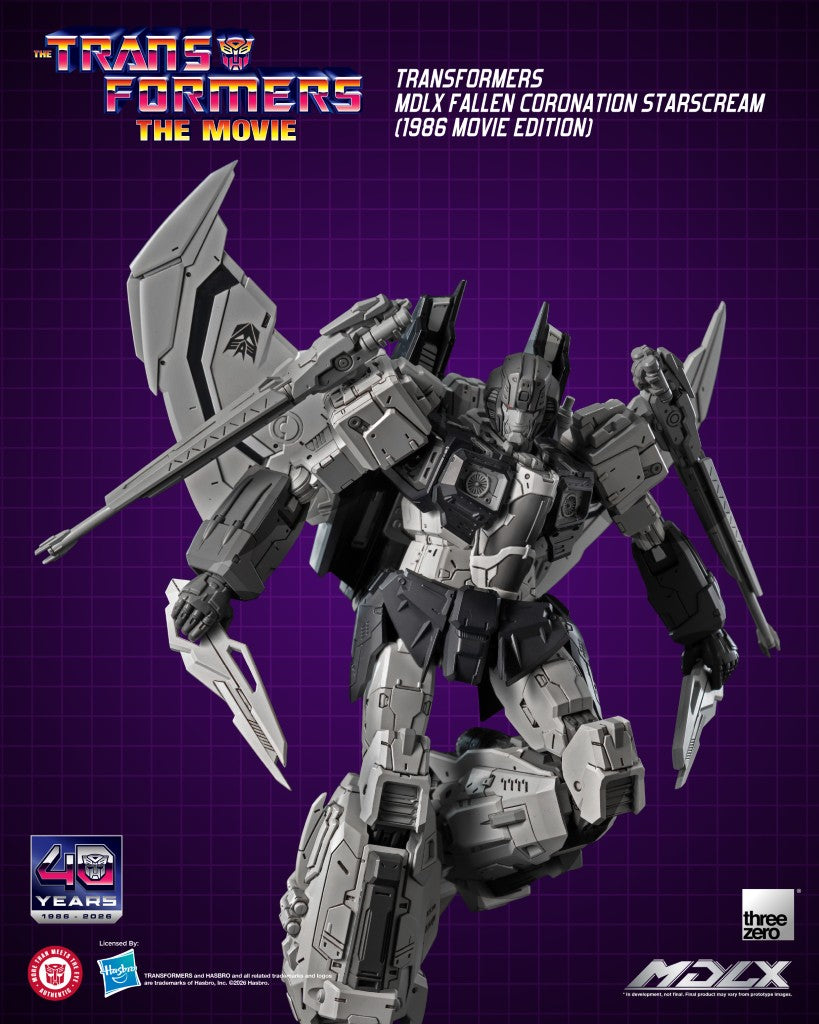 [PREORDER] MDLX Fallen Coronation Starscream (1986 Movie Edition) - Transformers