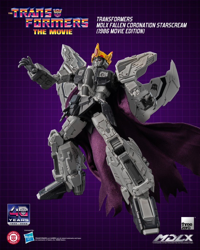 [PREORDER] MDLX Fallen Coronation Starscream (1986 Movie Edition) - Transformers