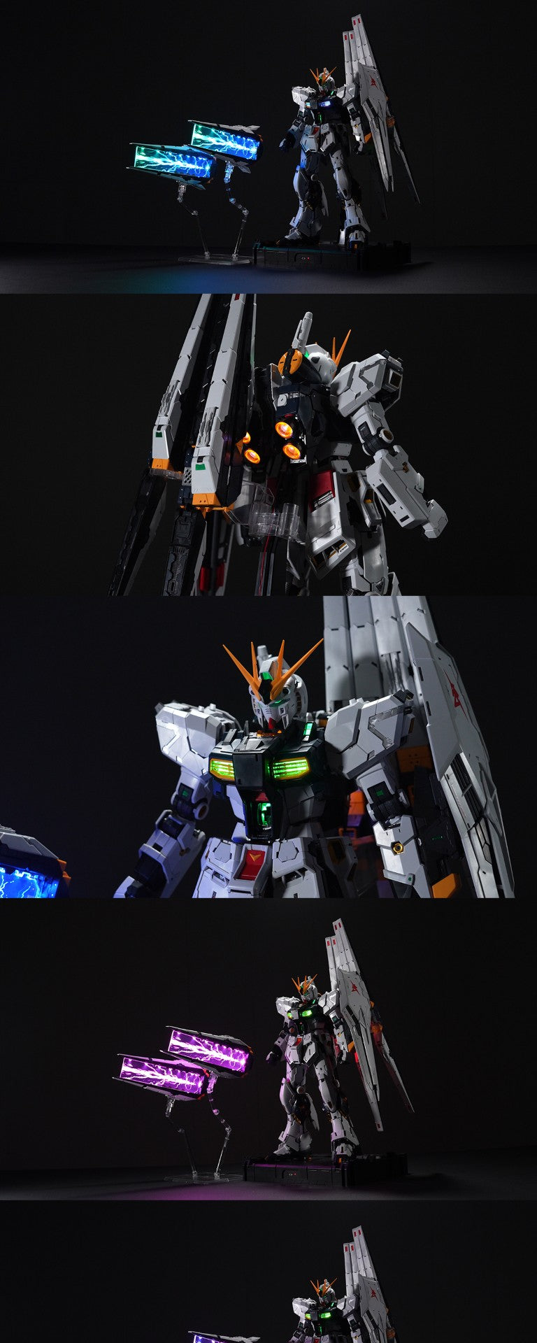[PREORDER] KOSMOS PGU Nu Gundam LED Kit - Luxury Edition