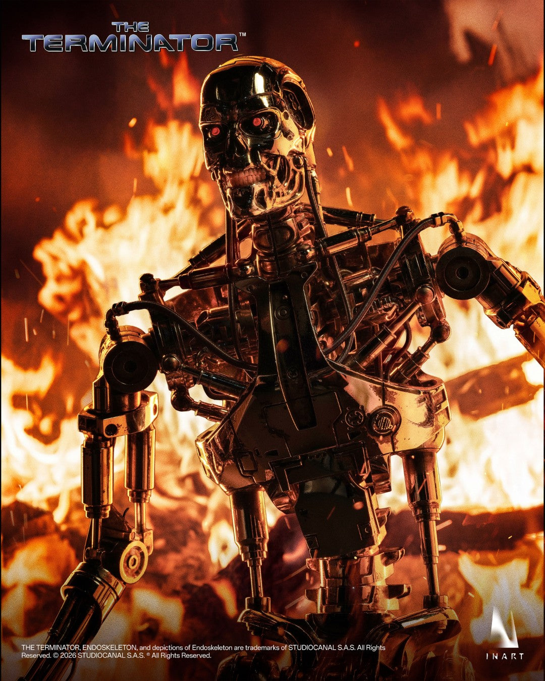 [PREORDER] INART T-800 Endoskeleton 1/6 Collectible Figure - The Terminator