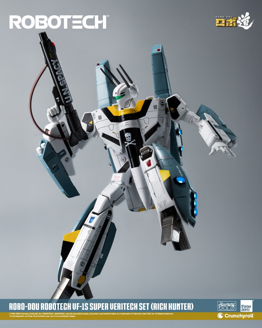 [PREORDER] ROBO-DOU ROBOTECH VF‐1S Super Veritech Set (RICK HUNTER)