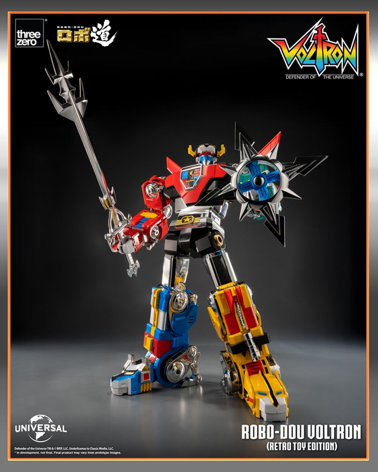 [PREORDER] ROBO-DOU Voltron - Retro Toy Edition