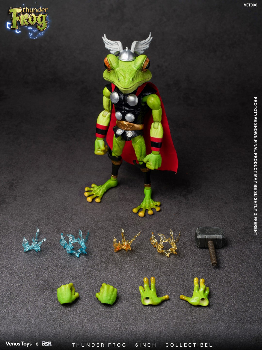[PREORDER] Venus Toys Thunder Frog 1/12 Collectible Figure