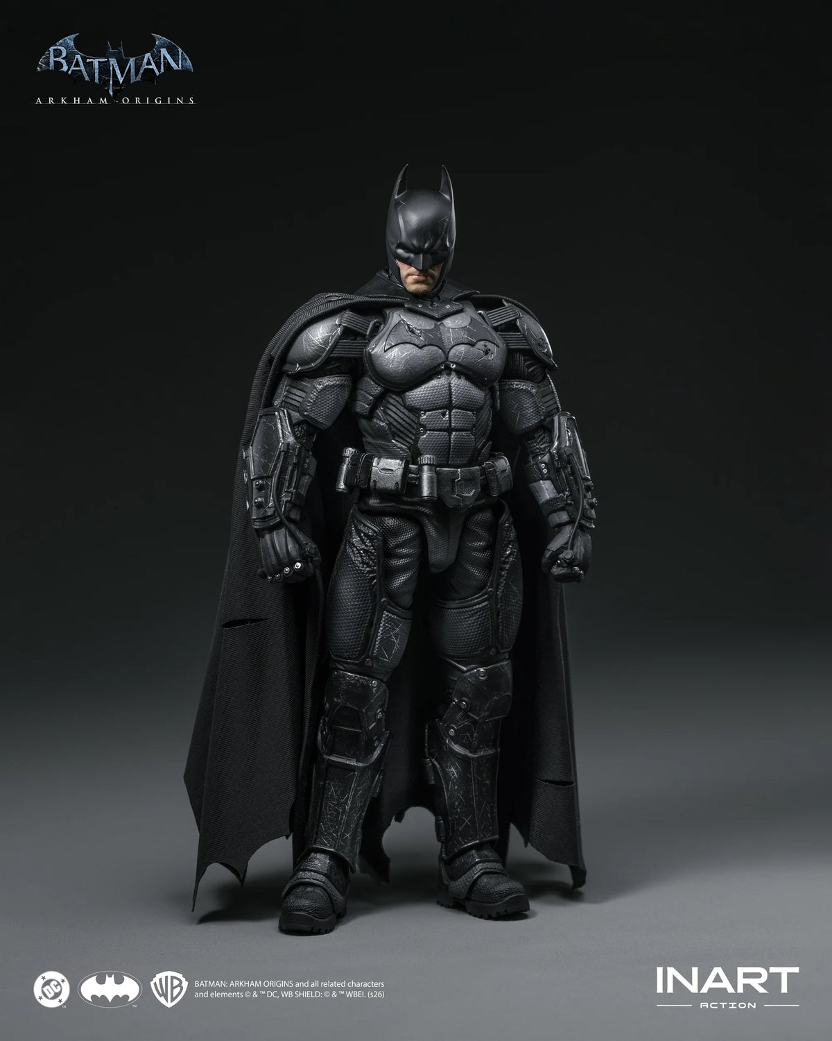 [PREORDER] INART Action Batman: Arkham Origins (Battle Damaged Version)
