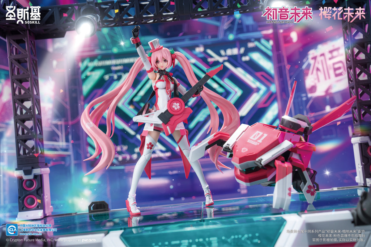Yolopark Hatsune Miku Sakura Express Model Kit