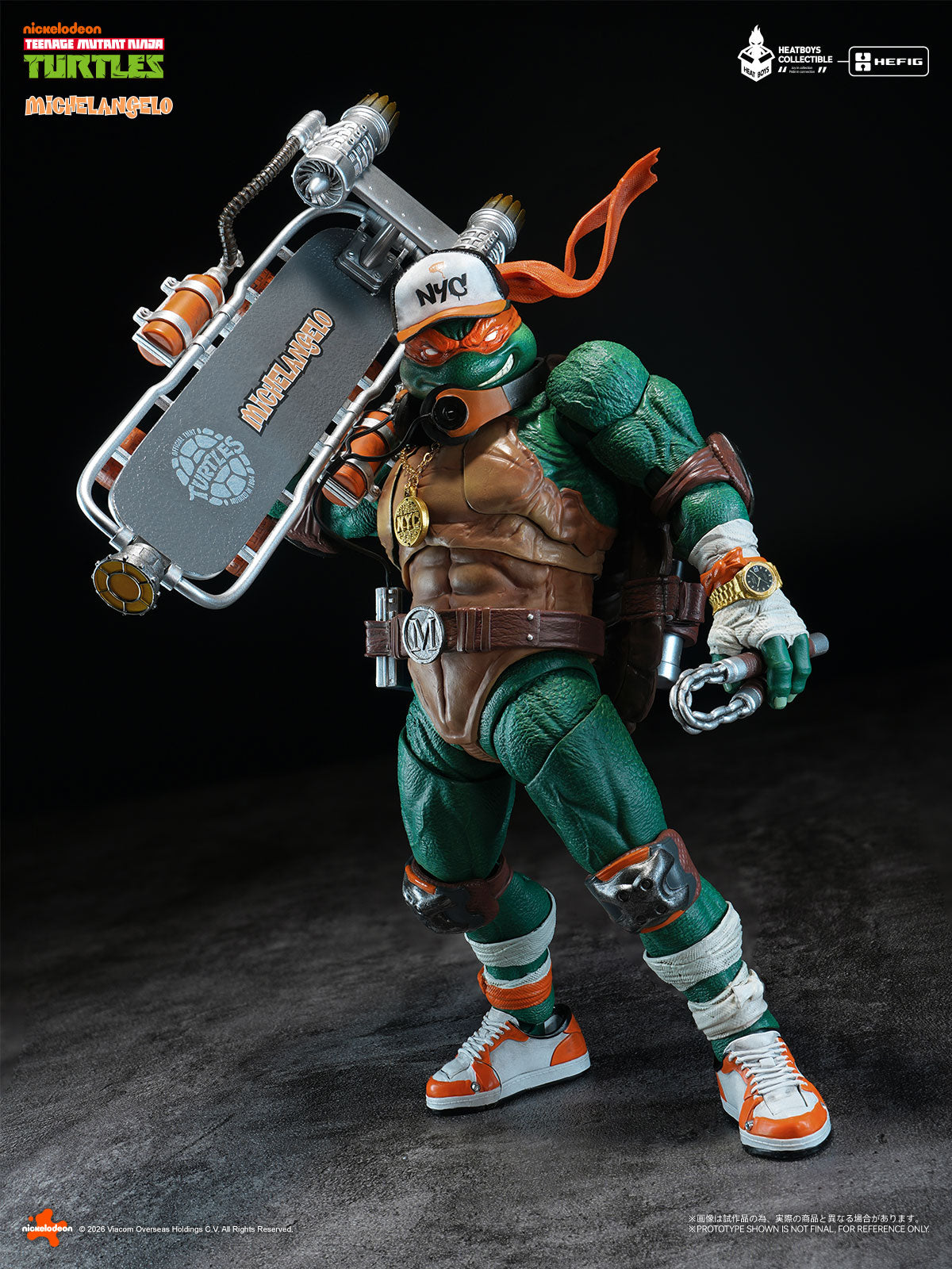 [PREORDER] HEATBOYS TMNT HEFIG Michelangelo