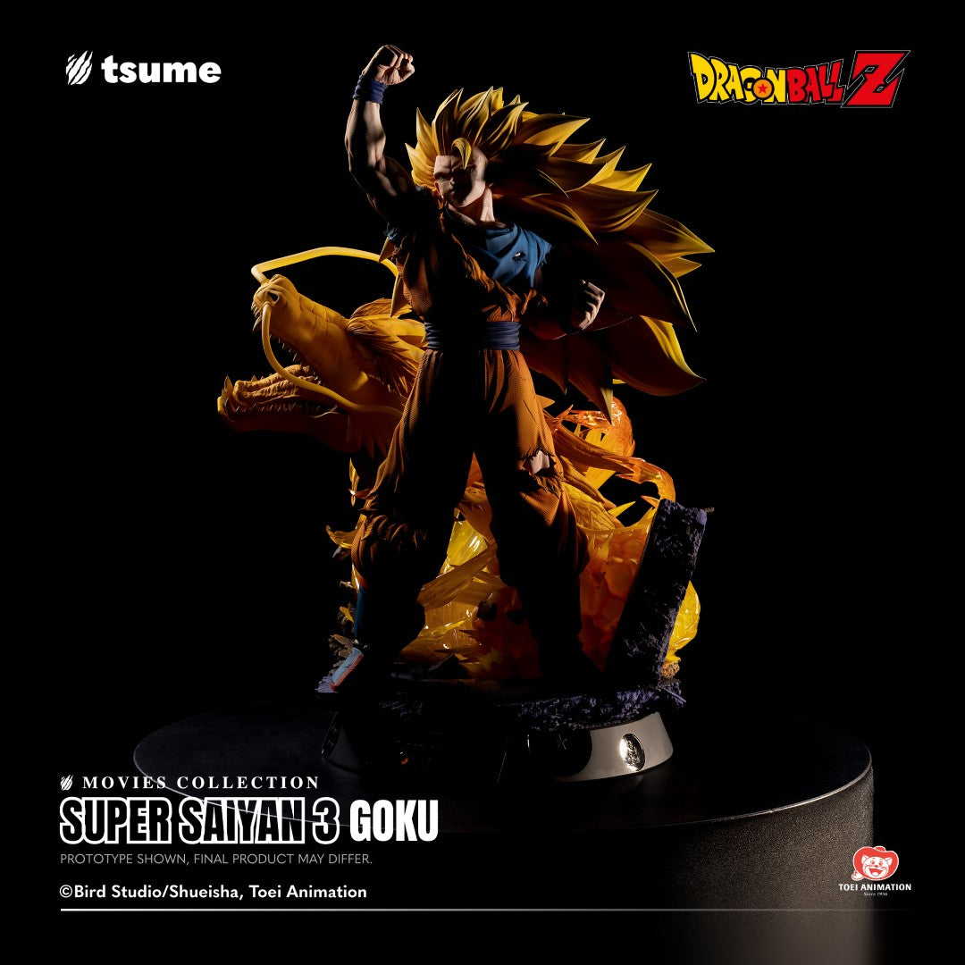 [PREORDER] Tsume Movies Collection Super Saiyan 3 Goku 1/4 Scale Statue - Dragonball Z