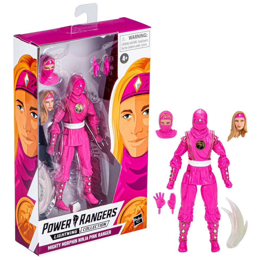 Pink Ptera Ranger Kat Lightning Collection Mighty Morphin Ninja Pink Ranger (Kat Hillard)