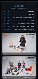 [PREORDER] UNiQUE ART Itachi Uchiha 1/12 Scale Action Figure (Play Version)