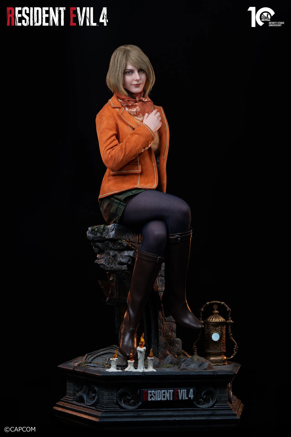 [PREORDER] Infinity Studio Ashley Graham 1/ 2 Silicone Statue - Resident Evil 4 Remake