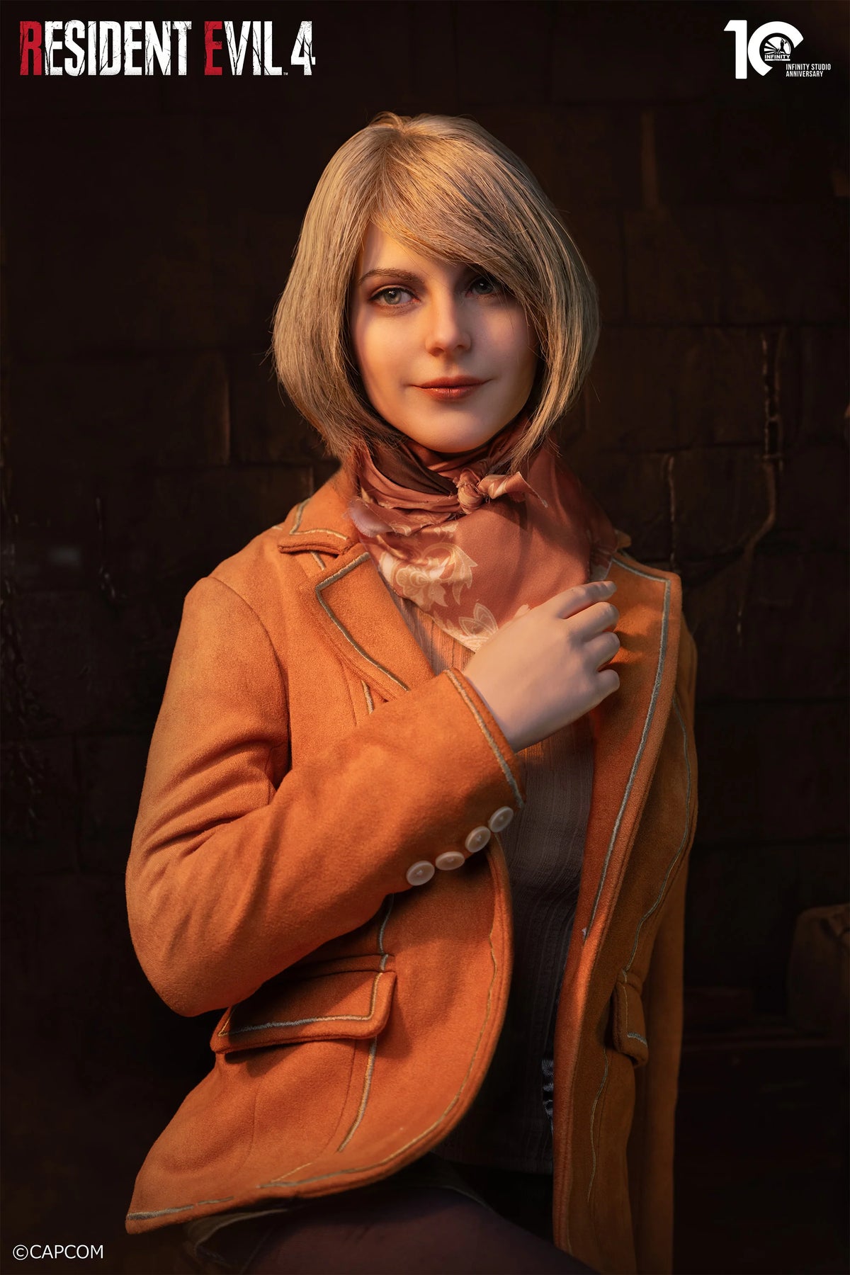 [PREORDER] Infinity Studio Ashley Graham 1/ 2 Silicone Statue - Resident Evil 4 Remake