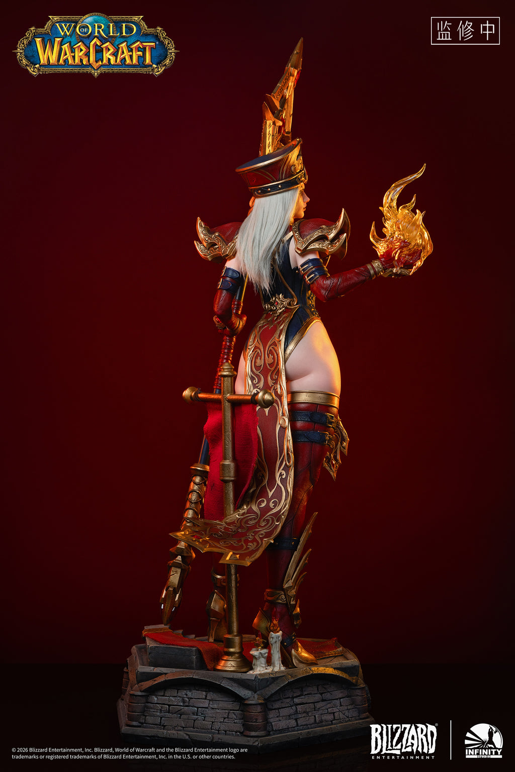 Infinity Studio Sally Whitemane 1/3 Silicone Statue - World of Warcraft