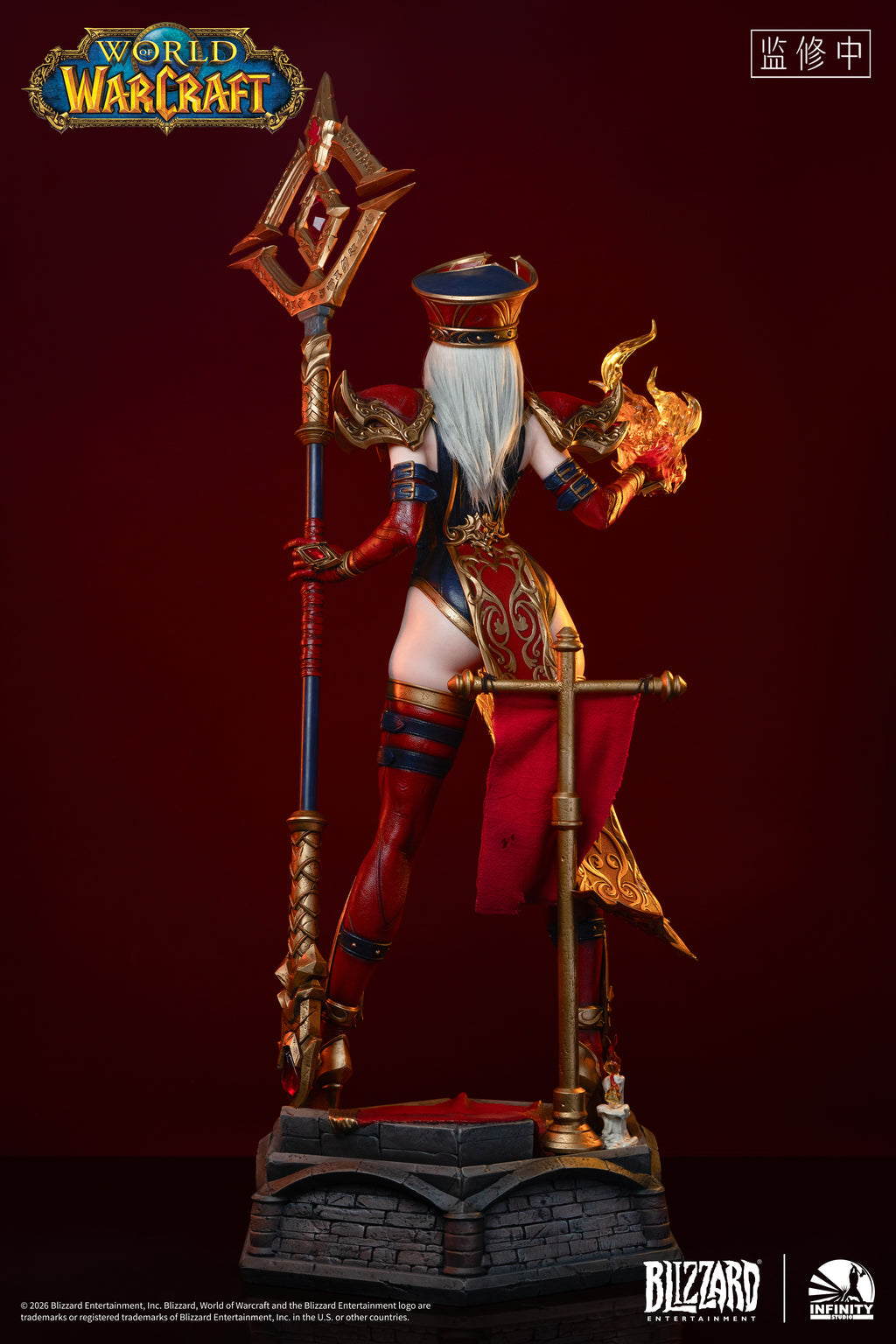 Infinity Studio Sally Whitemane 1/3 Silicone Statue - World of Warcraft