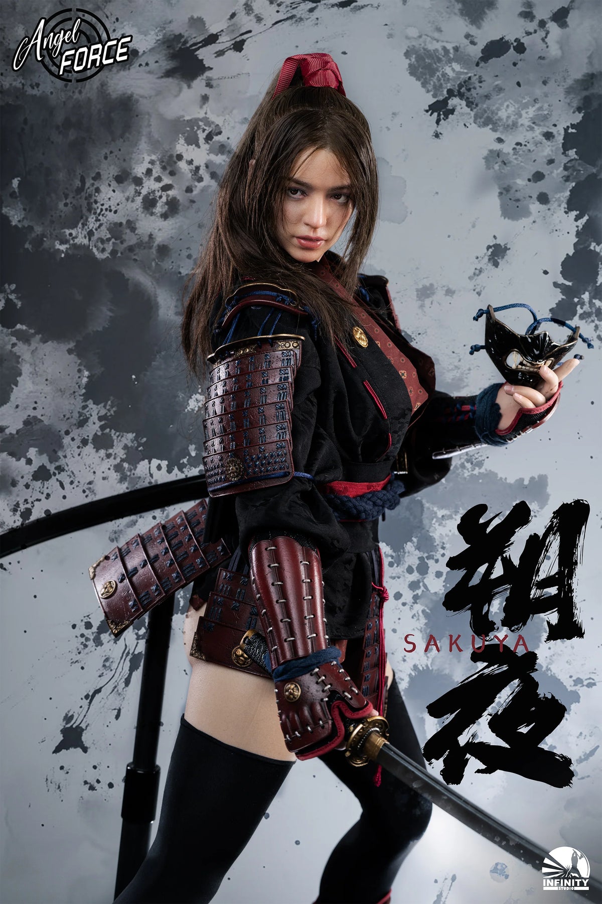 [PREORDER] Sakuya Black Version - Angel Force 1/3 Scale Silicone Action Figure