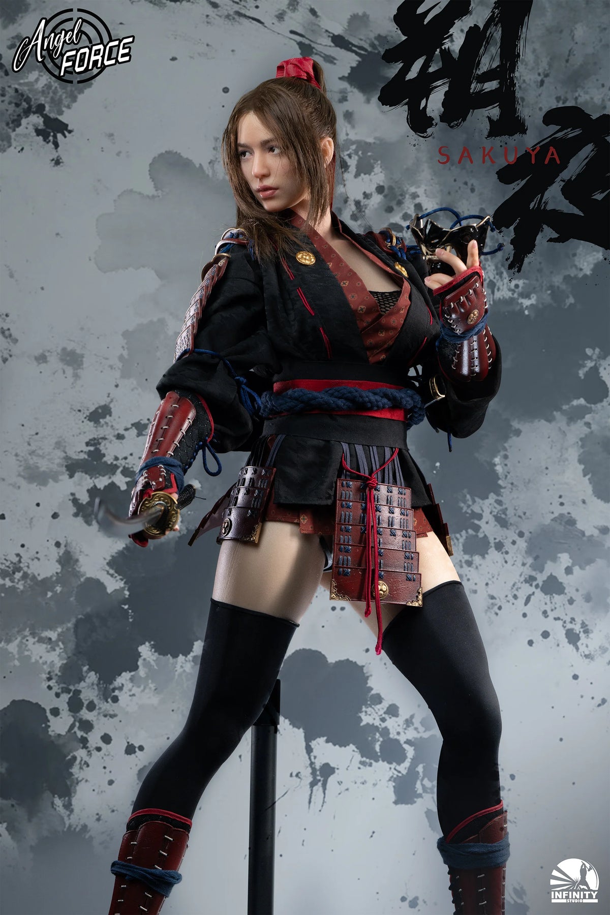 [PREORDER] Sakuya Black Version - Angel Force 1/3 Scale Silicone Action Figure