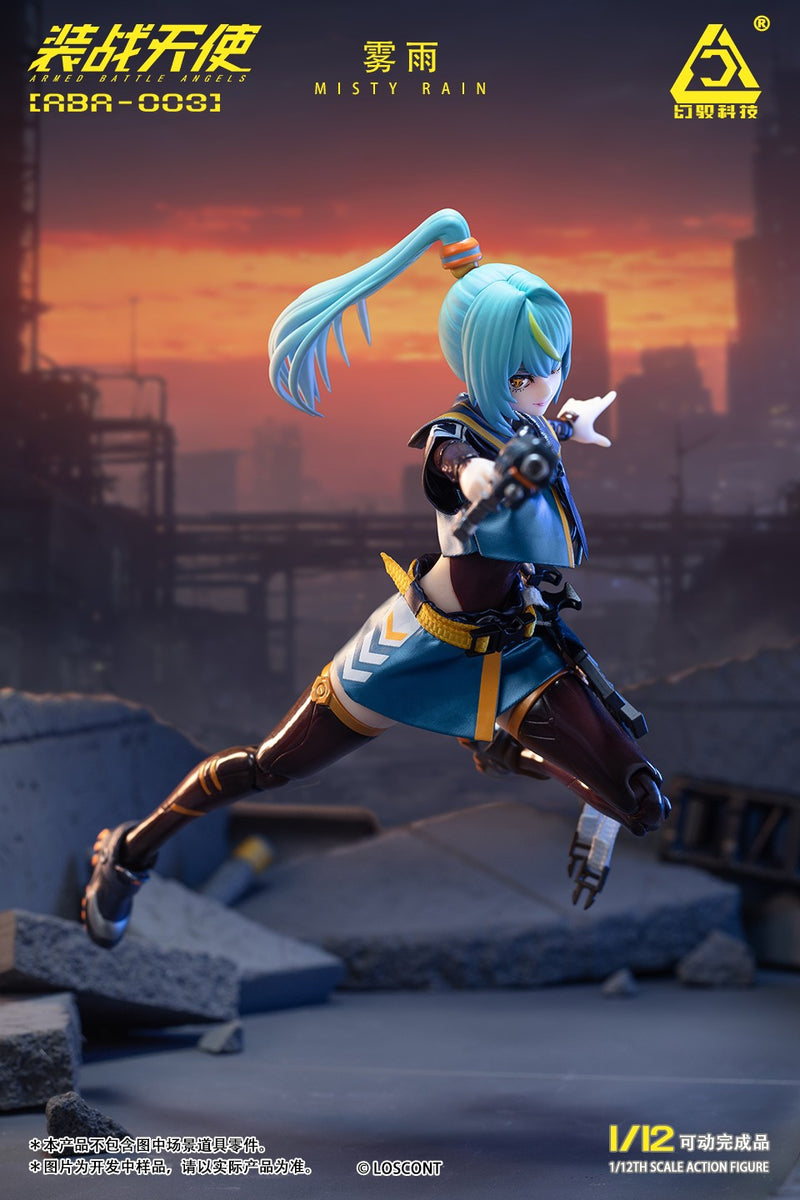 Armed Battle Angels Misty Rain 1/12 Scale Action Figure