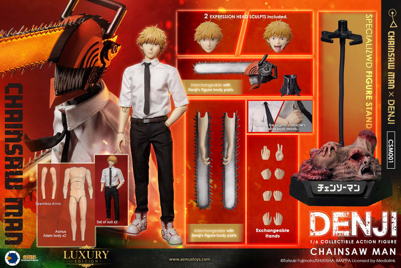 Asmus Toys Denji Luxury Ver - Chainsaw Man 1/6 Collectible Figure