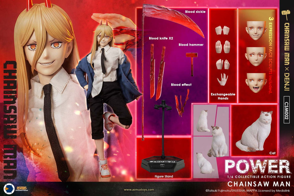 [PREORDER] Asmus Toys Power - Chainsaw Man 1/6 Collectible Figure