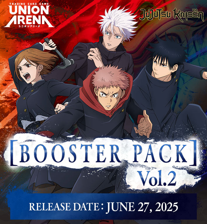 [PREORDER] UNION ARENA Jujutsu Kaisen Vol 2 Booster Box (English)