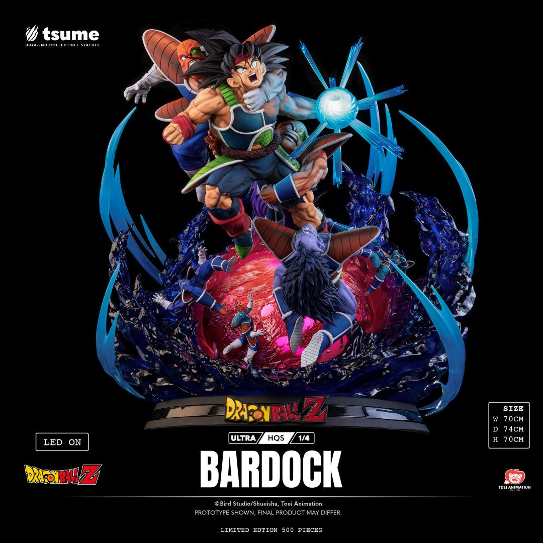 [PREORDER] Tsume Ultra HQS Bardock 1/4 Scale Statue - Dragonball Z
