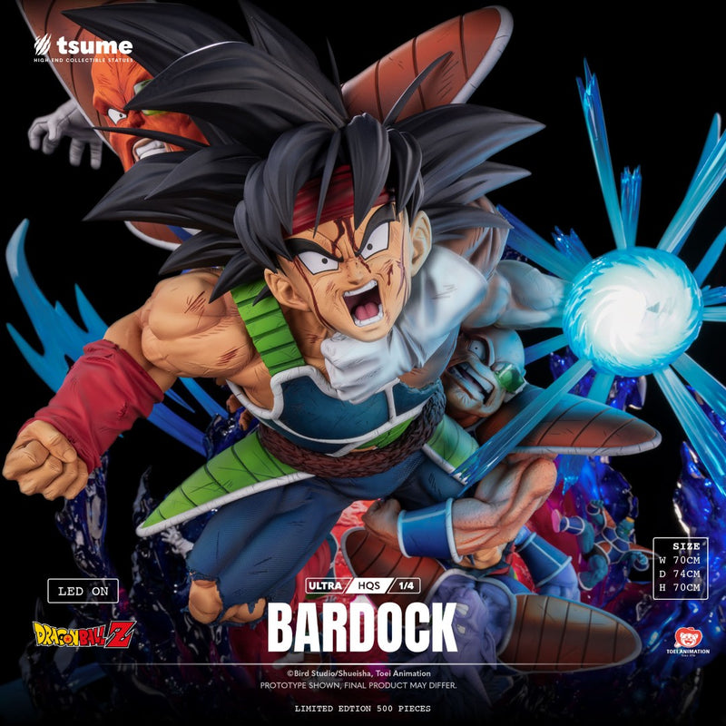 Tsume Ultra HQS Bardock 1/4 Scale Statue - Dragonball Z