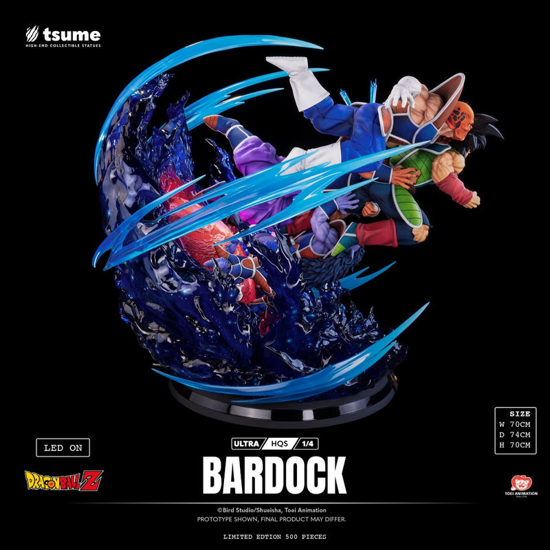 Tsume Ultra HQS Bardock 1/4 Scale Statue - Dragonball Z