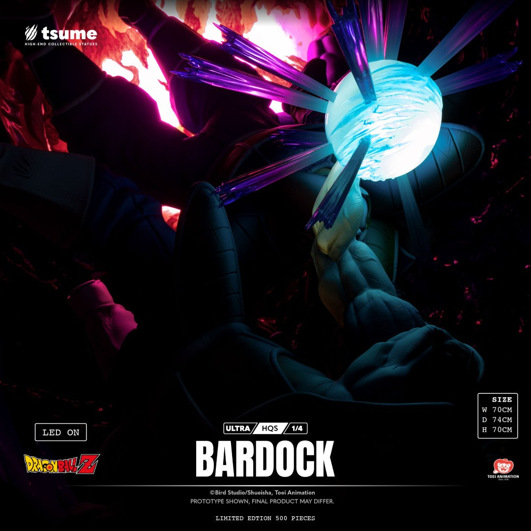 [PREORDER] Tsume Ultra HQS Bardock 1/4 Scale Statue - Dragonball Z
