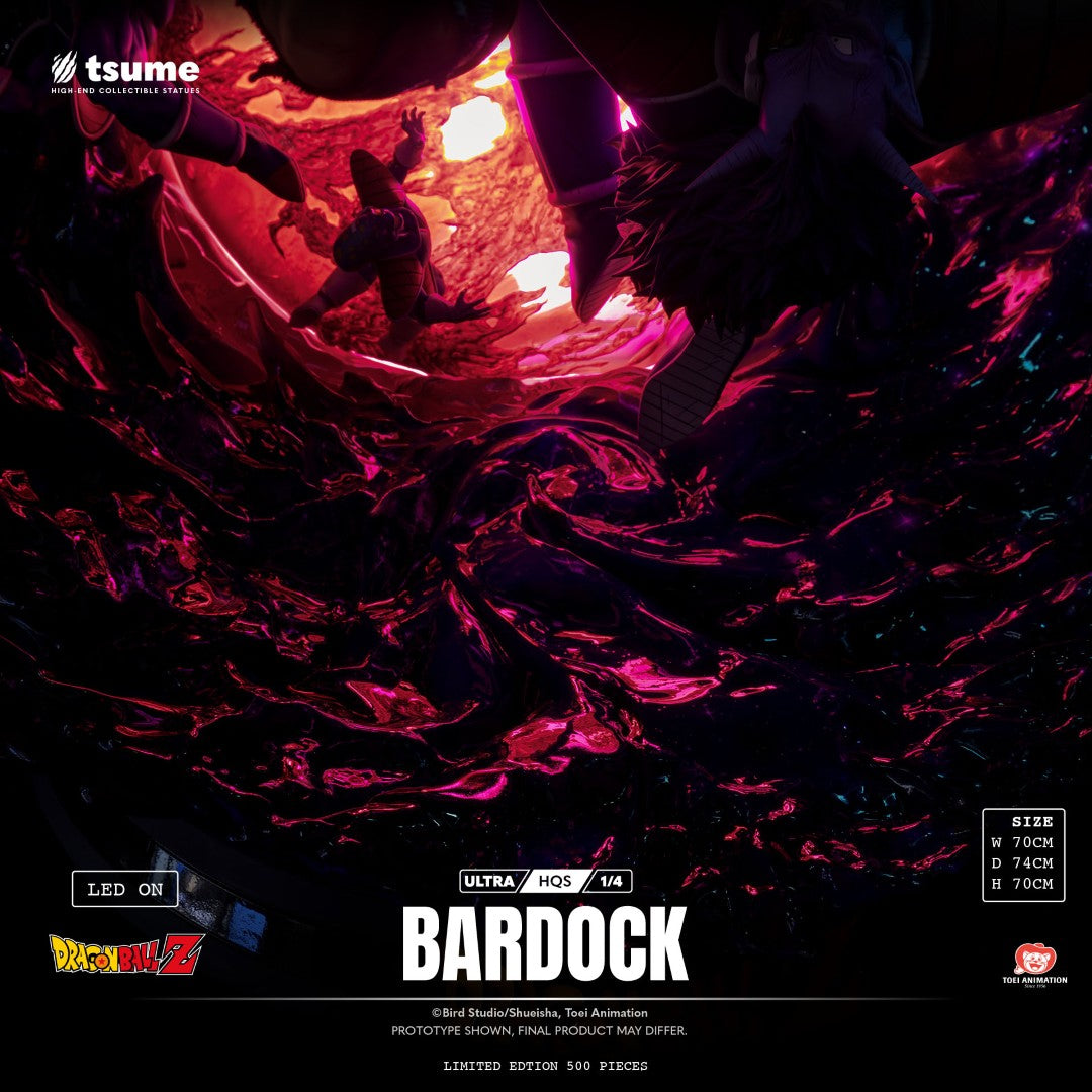 [PREORDER] Tsume Ultra HQS Bardock 1/4 Scale Statue - Dragonball Z