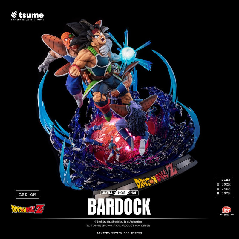 Tsume Ultra HQS Bardock 1/4 Scale Statue - Dragonball Z