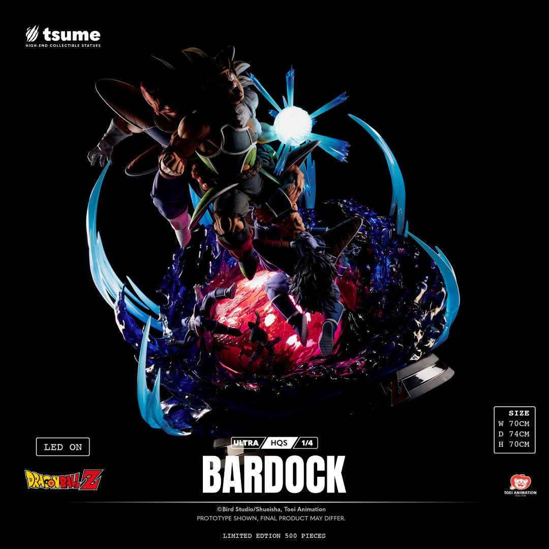[PREORDER] Tsume Ultra HQS Bardock 1/4 Scale Statue - Dragonball Z