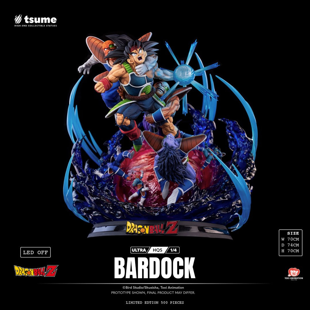 [PREORDER] Tsume Ultra HQS Bardock 1/4 Scale Statue - Dragonball Z
