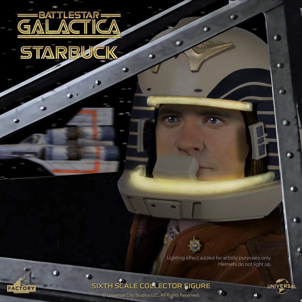 [PREORDER] Lieutenant Starbuck - Battlestar Galactica Sixth Scale Figure