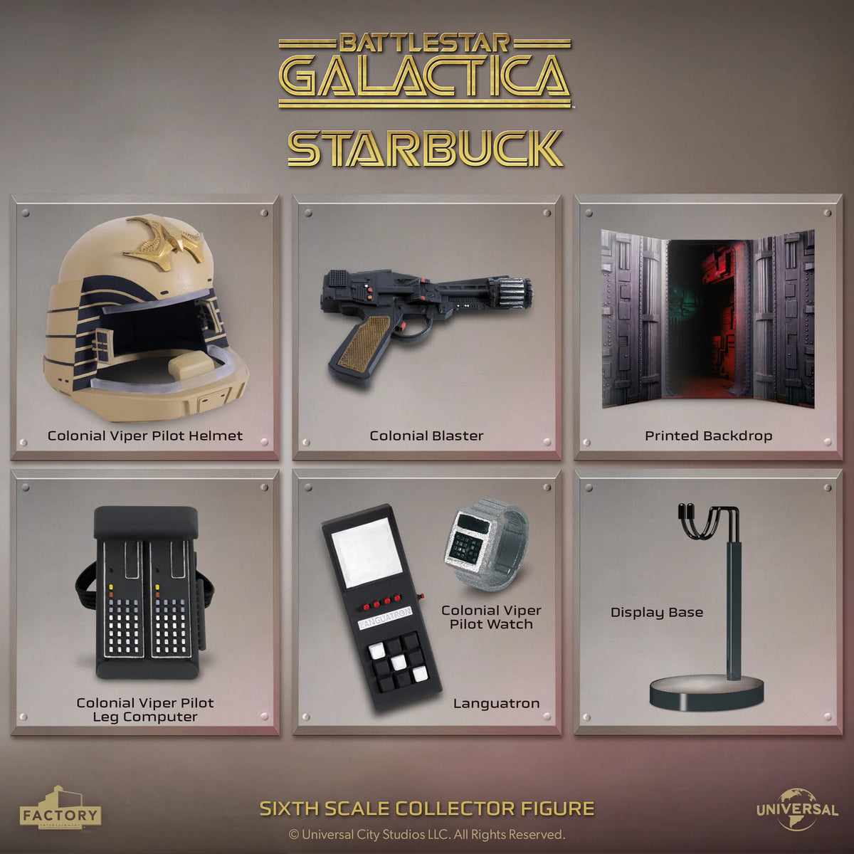 [PREORDER] Lieutenant Starbuck - Battlestar Galactica Sixth Scale Figure