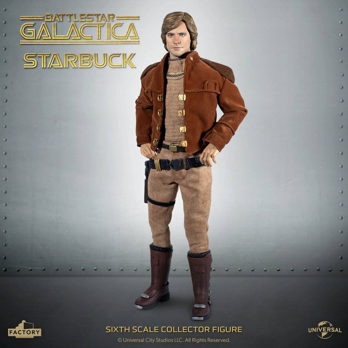 [PREORDER] Lieutenant Starbuck - Battlestar Galactica Sixth Scale Figure
