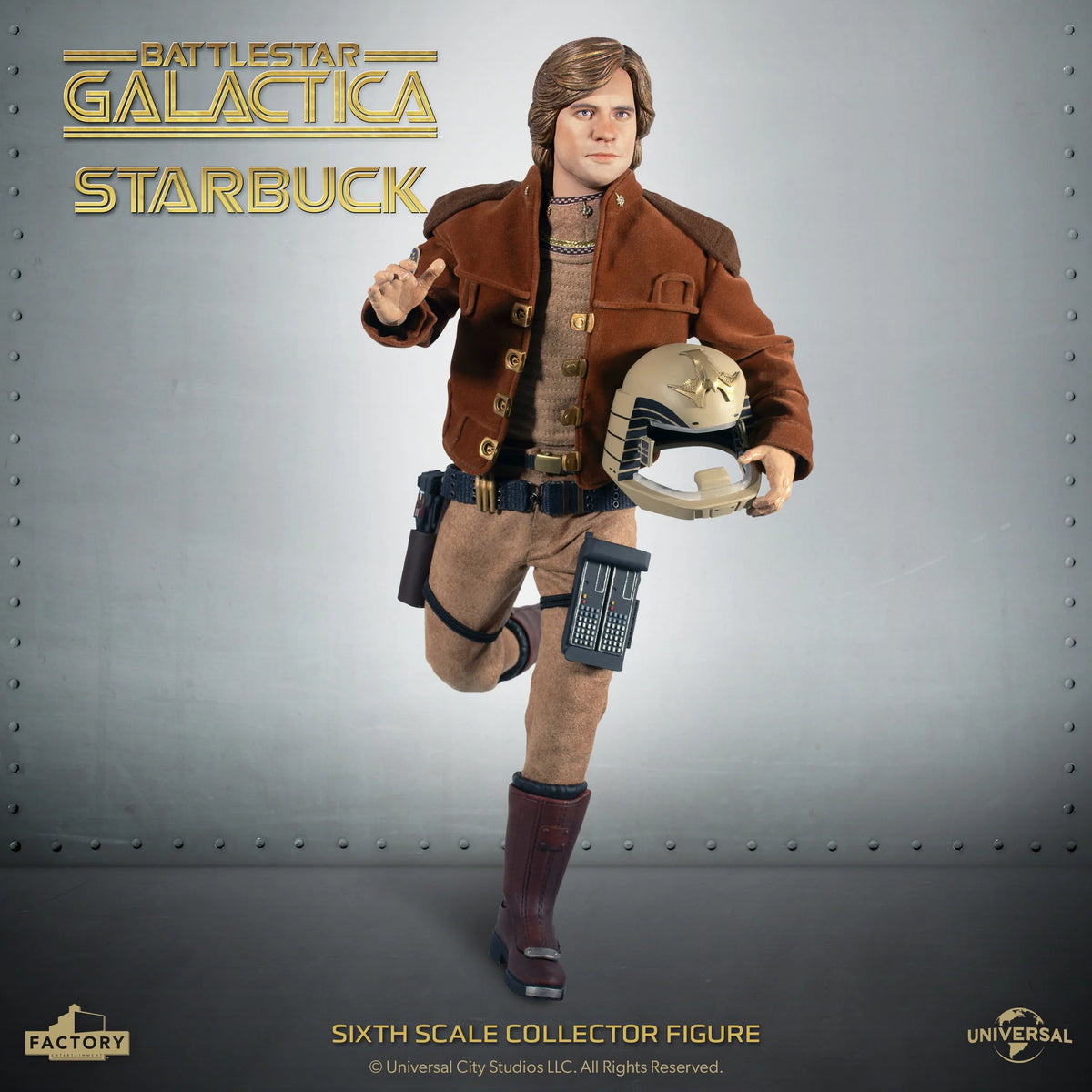 [PREORDER] Lieutenant Starbuck - Battlestar Galactica Sixth Scale Figure