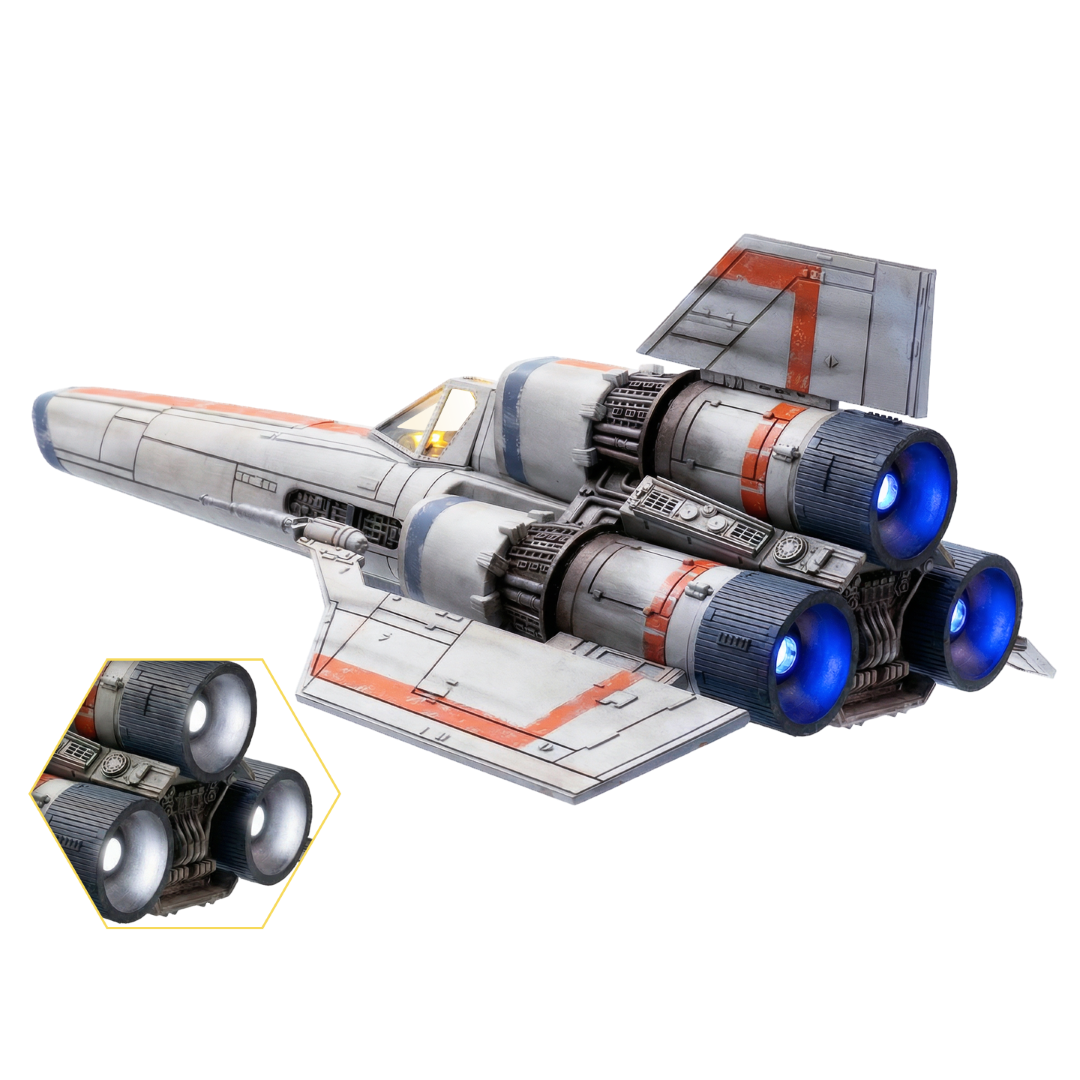 [PREORDER] Colonial Viper MkI Electronic Vehicle & Pilot Set - Battlestar Galactica