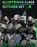 MOSHOW Progenitor Effect Illustrious Class Fox Hound Butcher Team Set