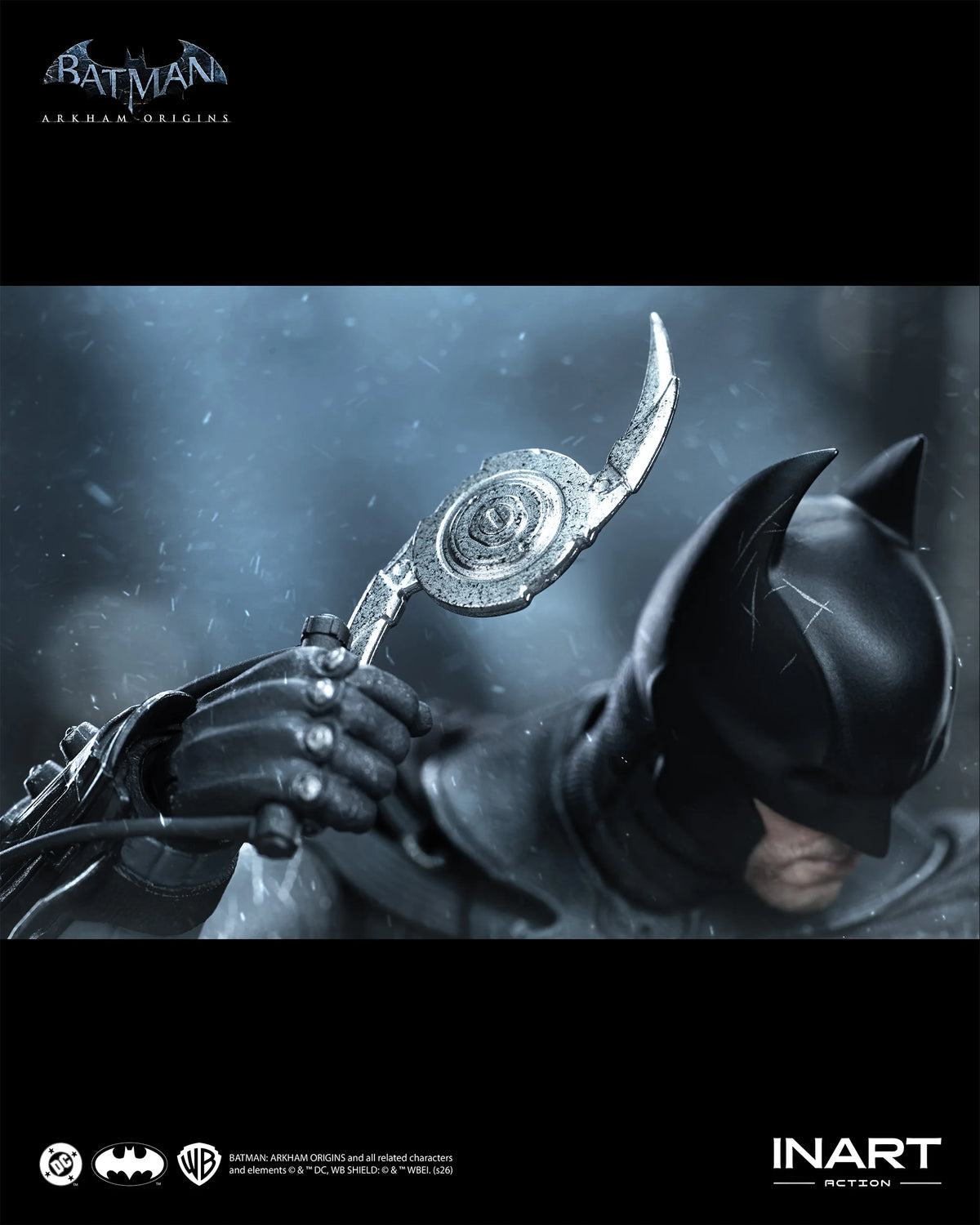 [PREORDER] INART Action Batman: Arkham Origins (Battle Damaged Version)