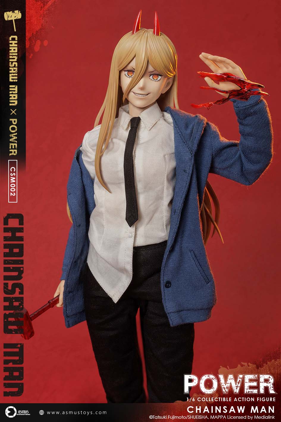 [PREORDER] Asmus Toys Power - Chainsaw Man 1/6 Collectible Figure
