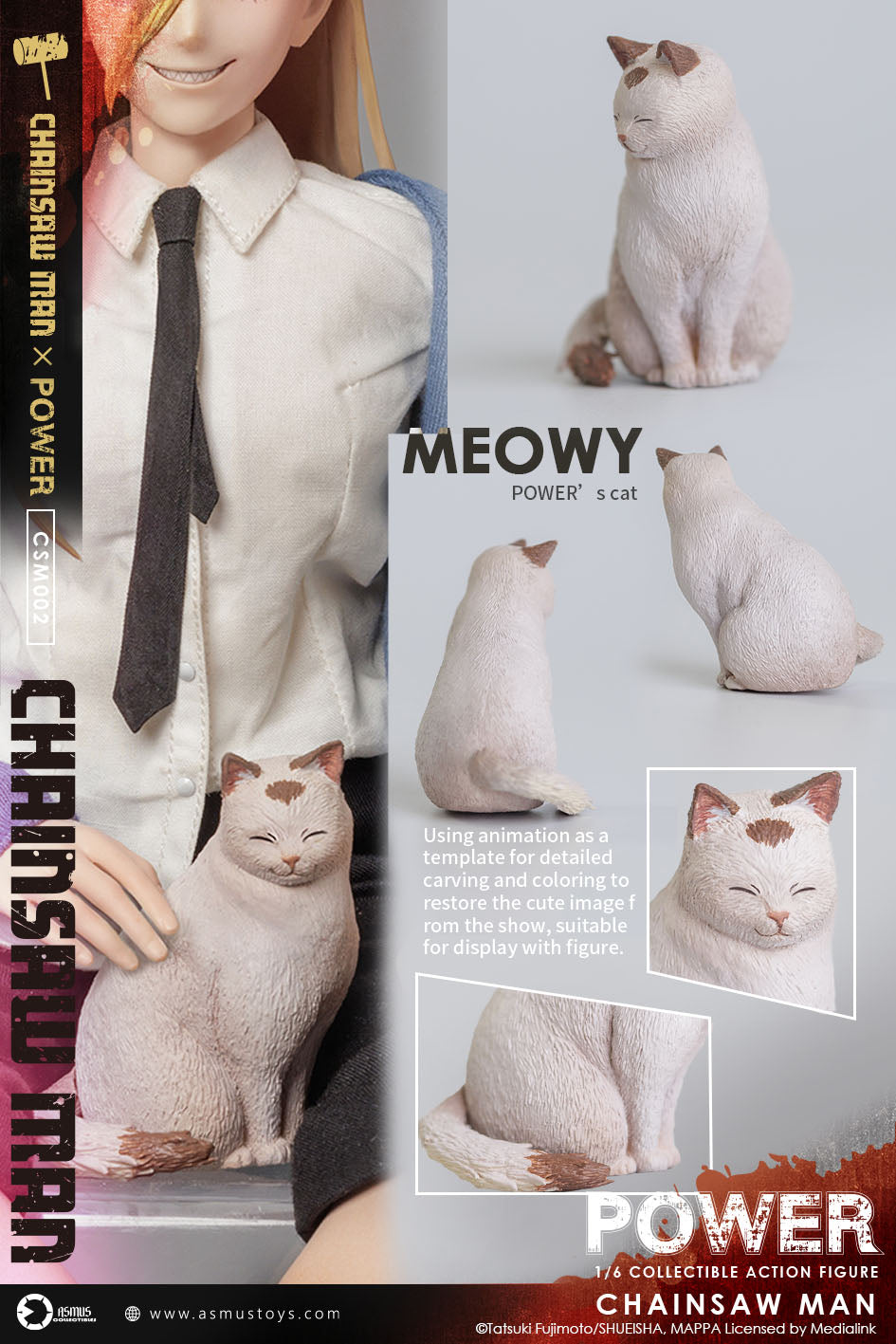 [PREORDER] Asmus Toys Power - Chainsaw Man 1/6 Collectible Figure