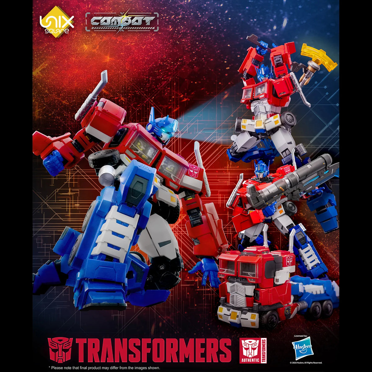 Transformers Combot Optimus Prime