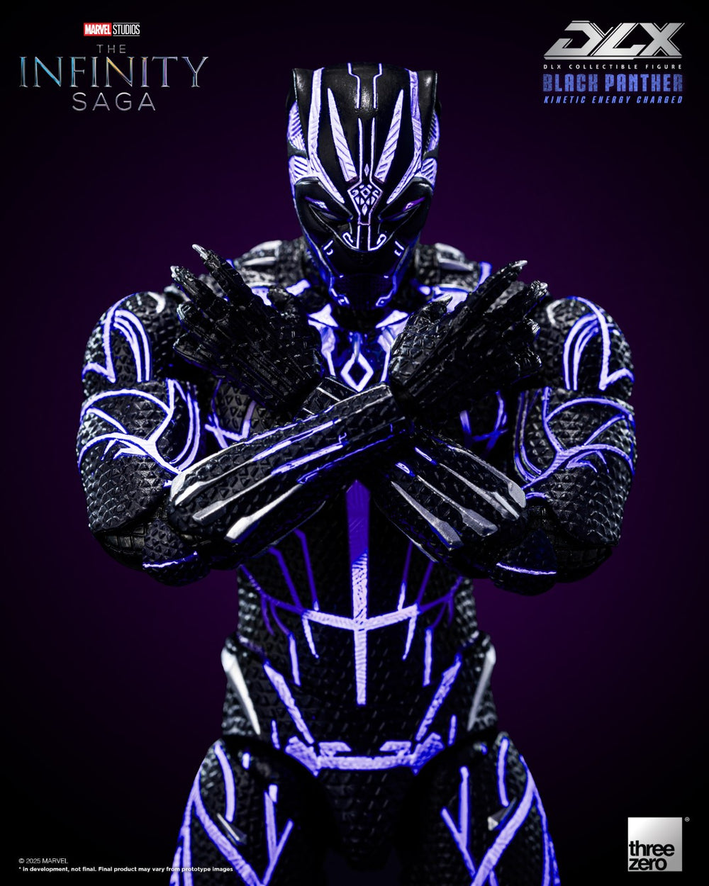 Black Panther スタチュー DLX Black Panther (Kinetic Energy Charged) - The Infinity Saga