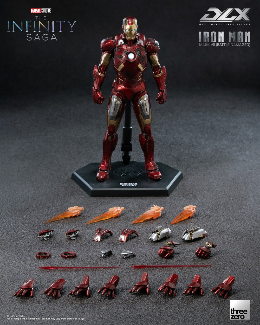 [PREORDER] DLX Iron Man Mark 7 (Battle Damaged) - The Infinity Saga
